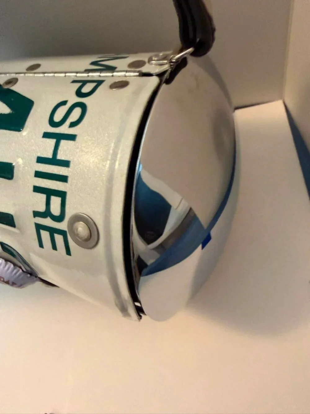 License Plate Purse Little Earth Handbag New Hampshire